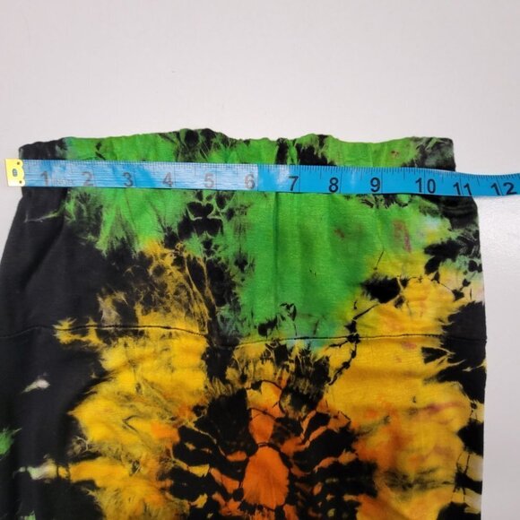 𝅺Long Skirt Colorful Skirt Tie Dye Long Maxi Rayon Skirt' One Size - Picture 6 of 6